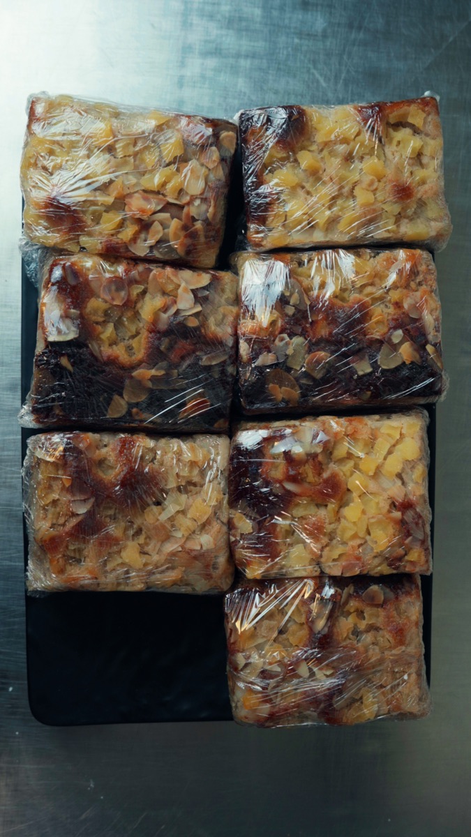 Gluten free fruit cakes tray